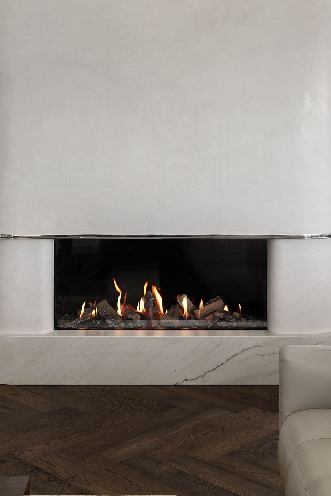 MODE KS1460 Single Sided Gas Fireplace