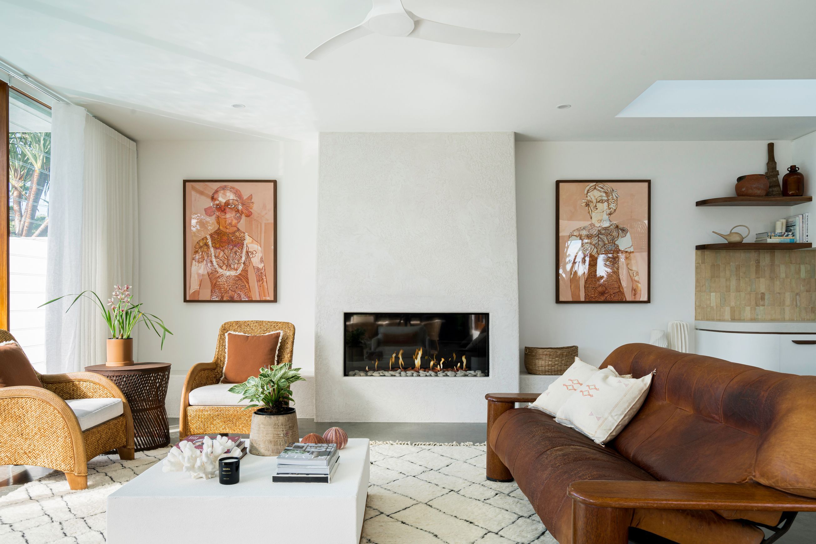 MODE KS1460 Single Sided Gas Fireplace