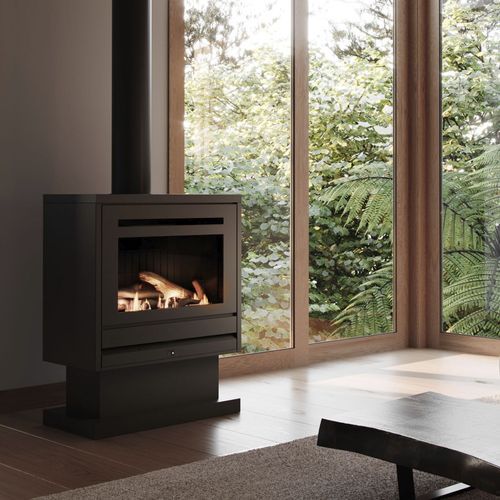 Rinnai Novo Freestander Gas Fireplace