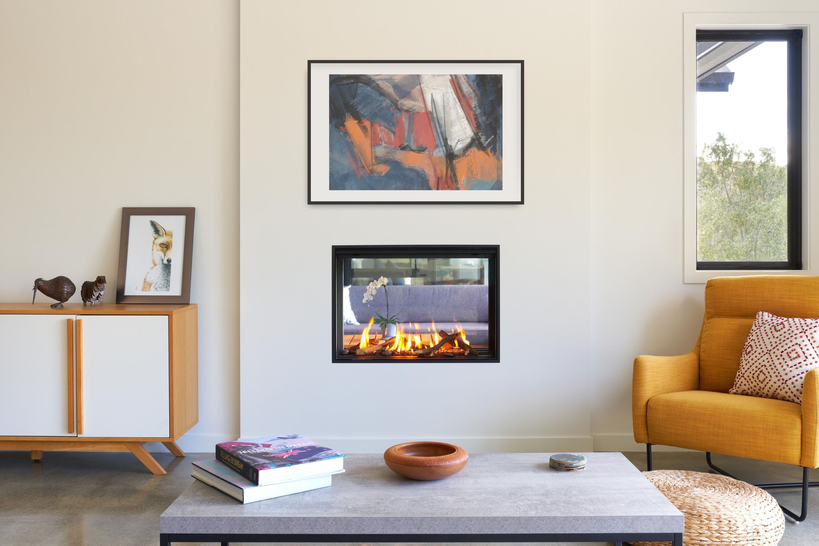 Rinnai Linear Indoor - Outdoor Gas Fire