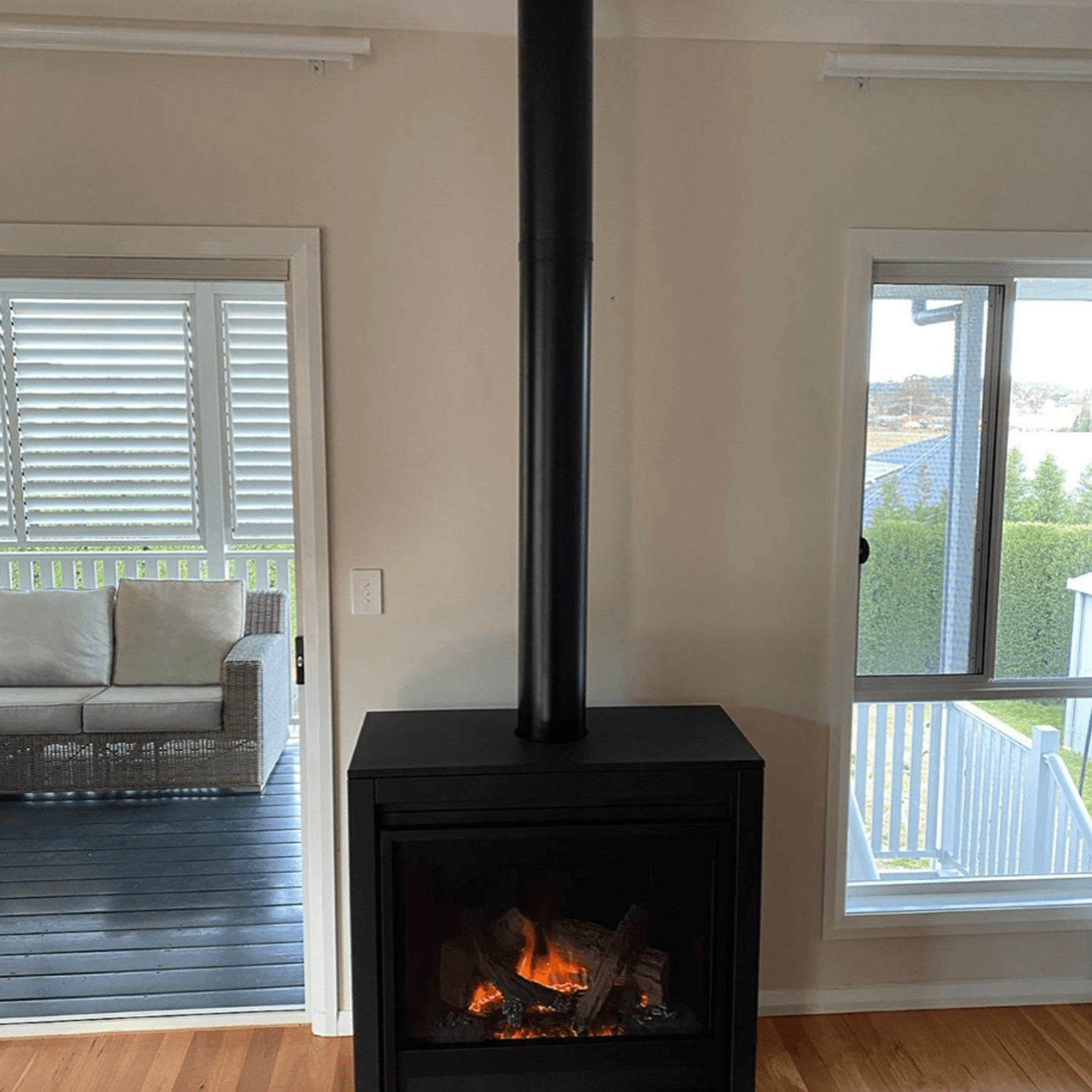 5X | Gas Fireplace