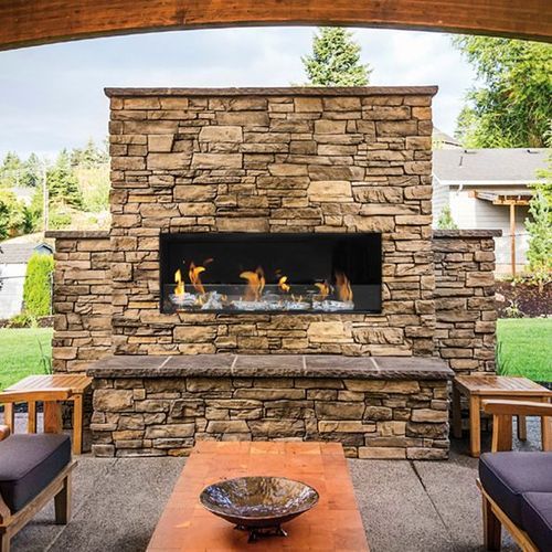 Patio Horizon - Panoramic | Gas Fireplace