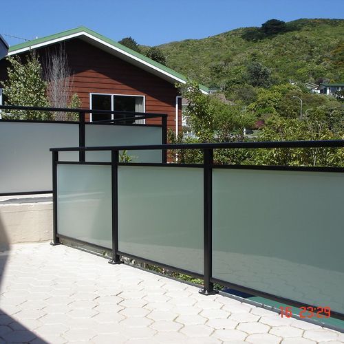 Camden Framed Glass Balustrade