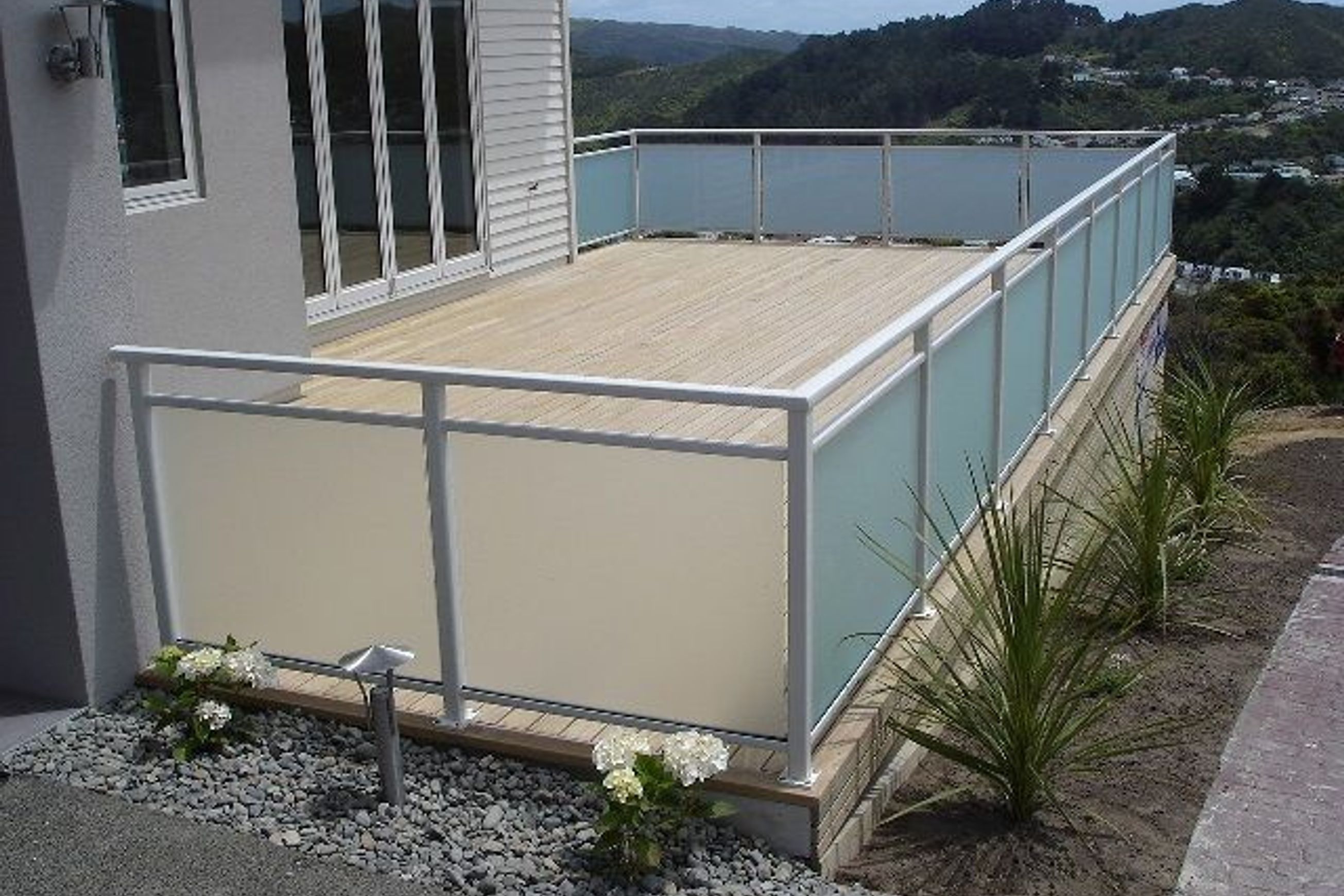 Camden Framed Glass Balustrade