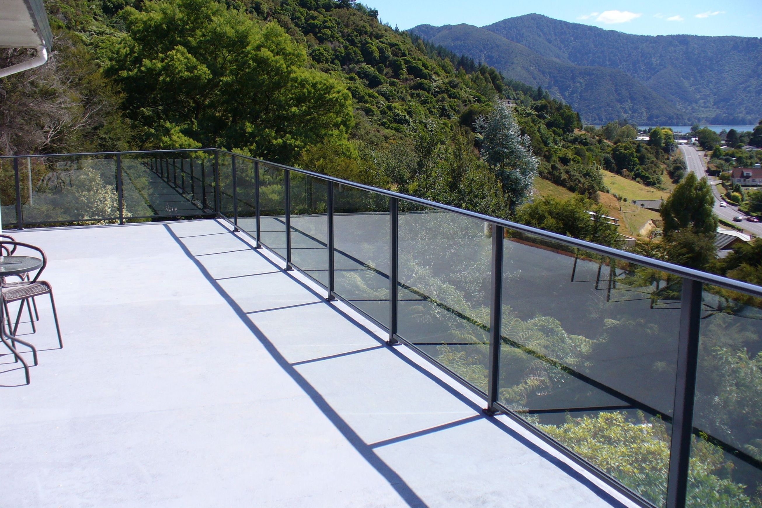 Avon Framed Glass Balustrade