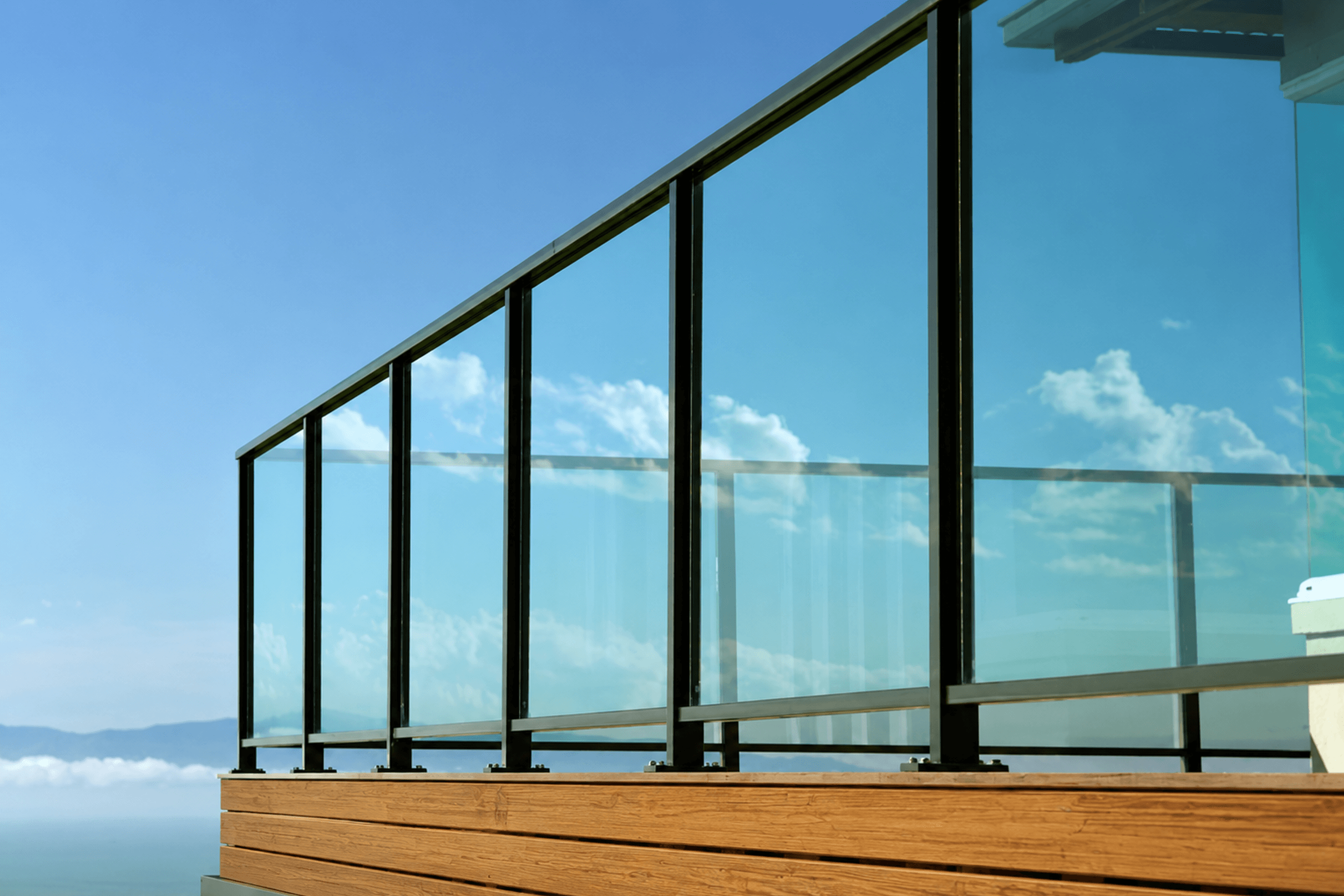 Avon Framed Glass Balustrade