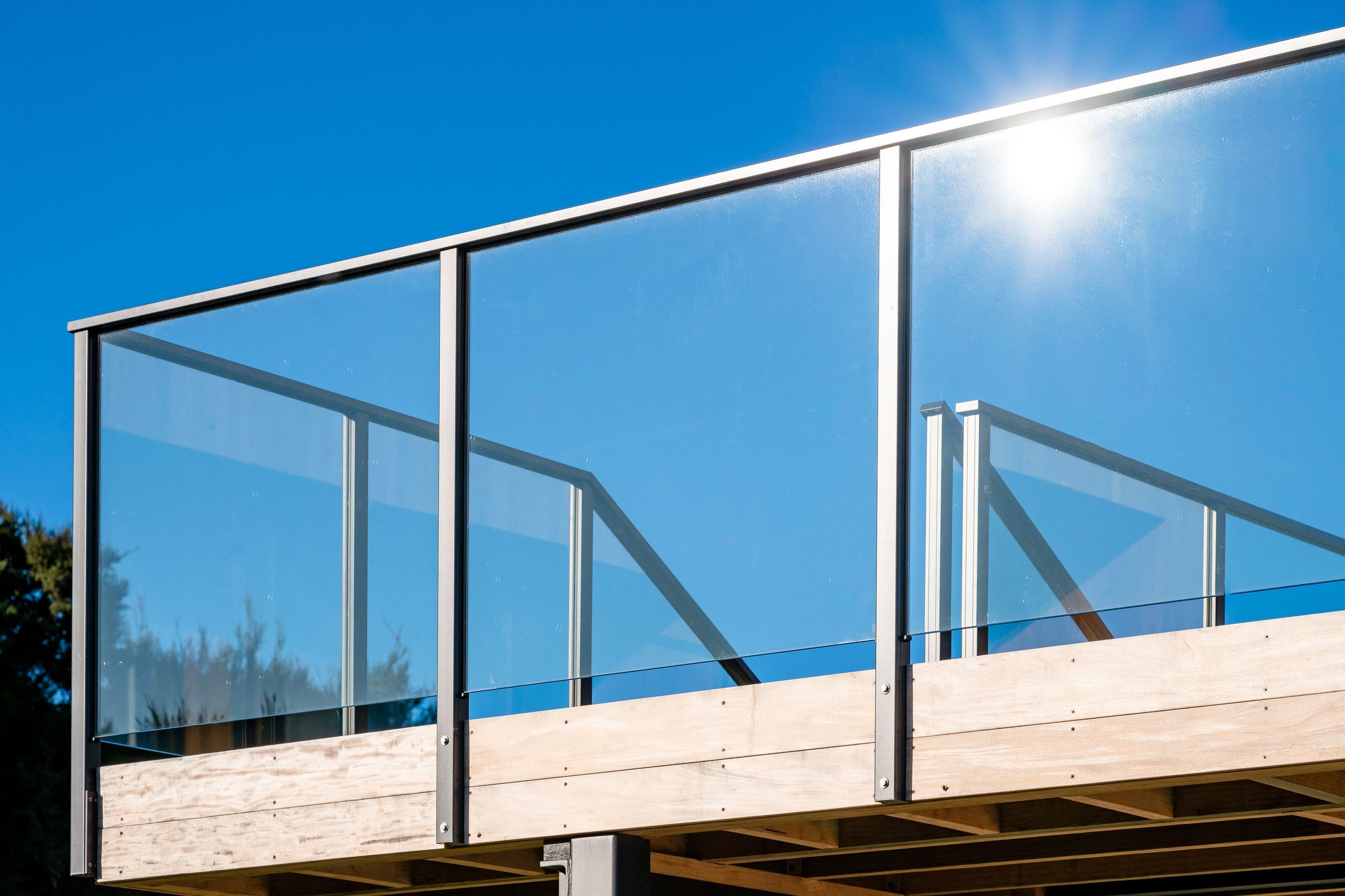 Siena Framed Glass Balustrades