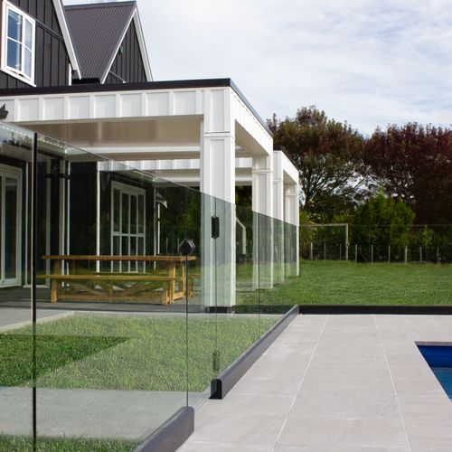 Top Fix Frameless Channel Glass Balustrade System