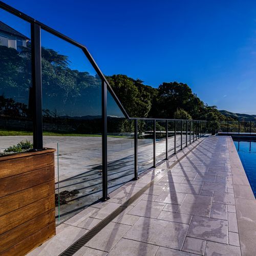 Siena Framed Glass Balustrades