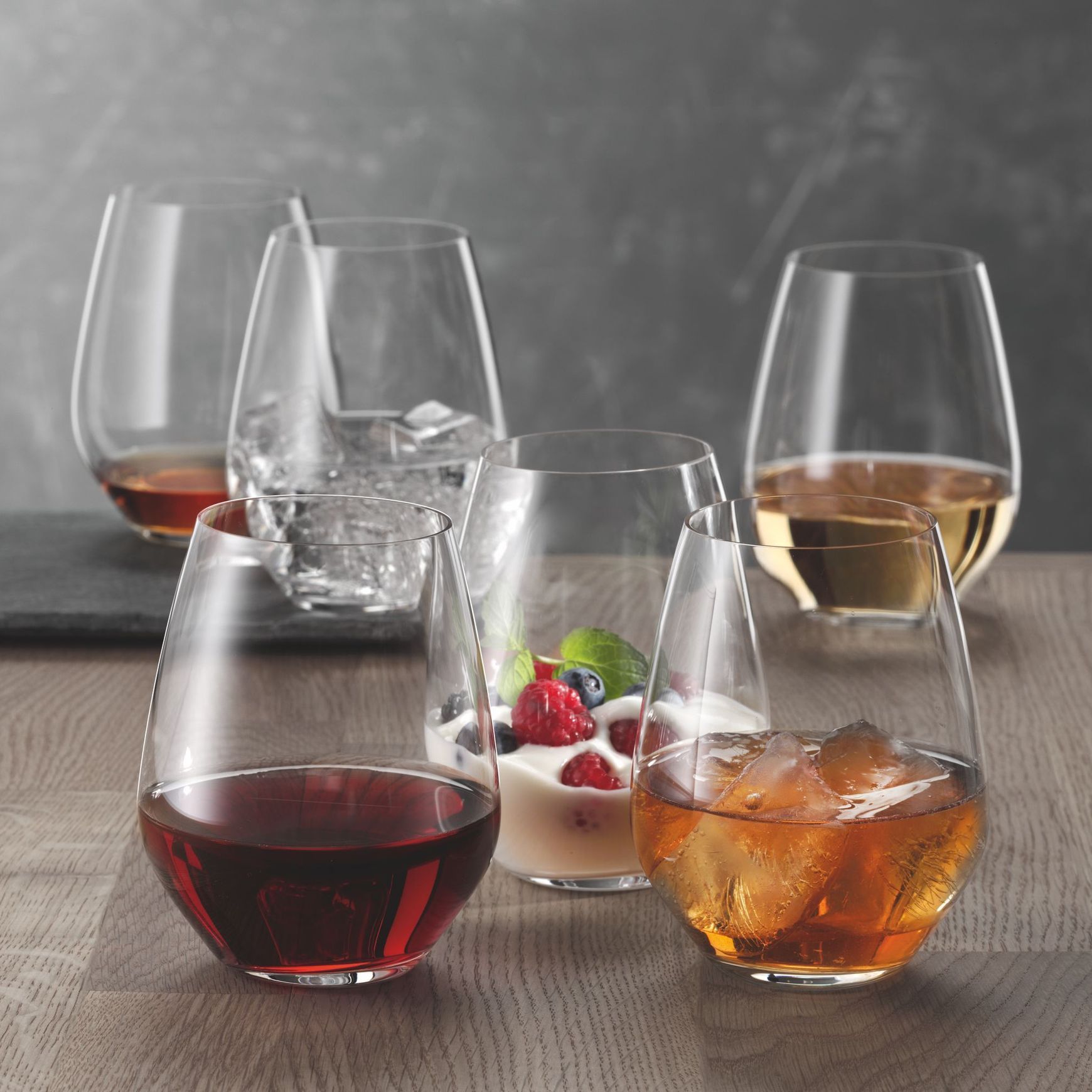 Authentis Casual Stemless Glasses