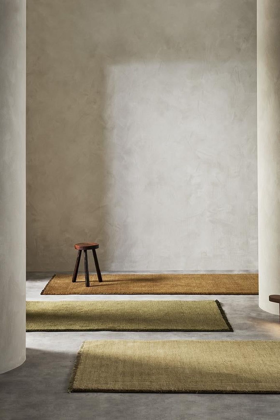 Baya Sandringham 100% NZ Wool Floor Runner Rug - Pecan