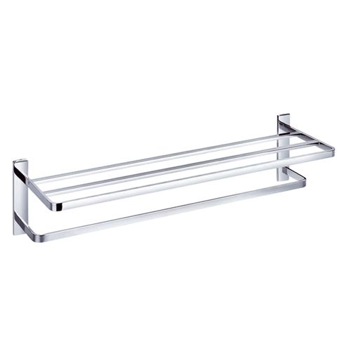 Cubic Long Towel Shelf & Rail 610mm