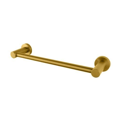 Lucid Pin Hand Towel Rail Brushed Brass