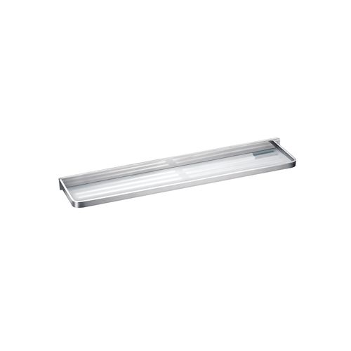 Cubic Long Shelf 600mm Chrome