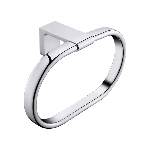 Abode Towel Ring Chrome