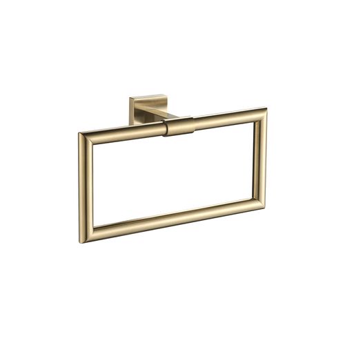 Butler Towel Ring Brushed Gold