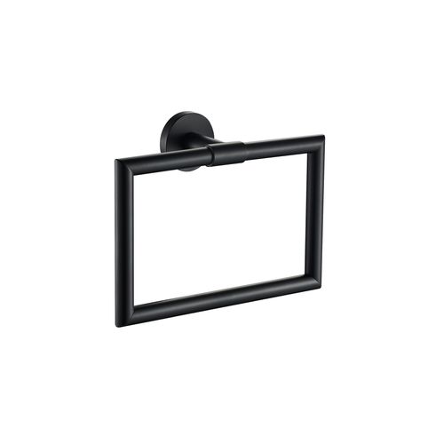 Colab Hand Towel Ring Matte Black