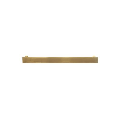 Towel Rail Bar Square 12V 650mm Brushed Gold