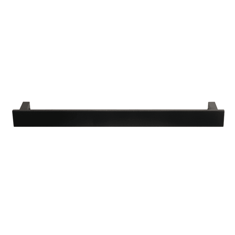 Towel Rail Bar Square 12V 650mm Satin Black