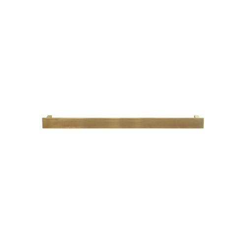 Towel Rail Bar Square 12V 850mm Brushed Gold