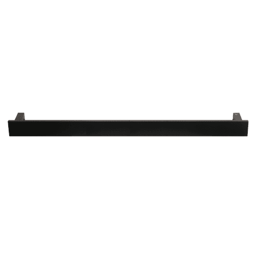 Towel Rail Bar Square 12V 850mm Satin Black