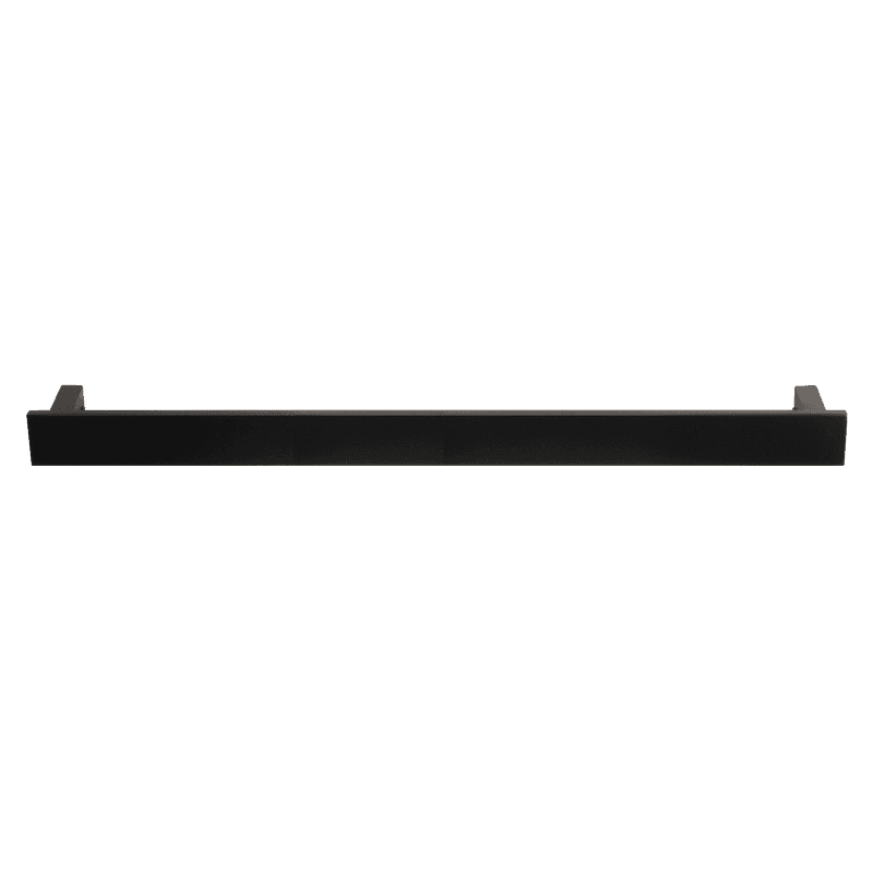 Towel Rail Bar Square 12V 850mm Satin Black