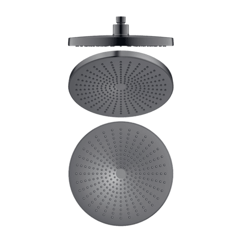 Opal 250mm Shower Head Graphite
