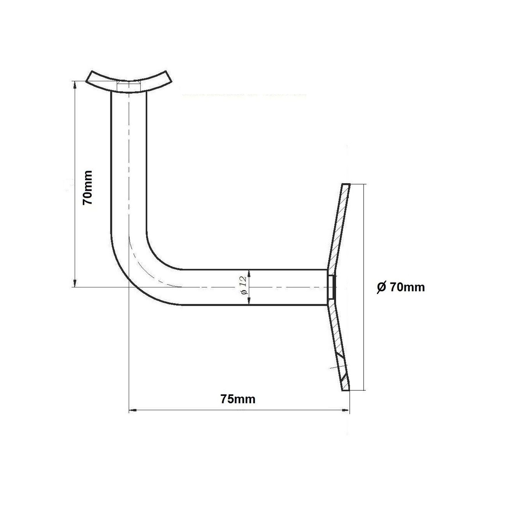 Capri MS Handrail Bracket