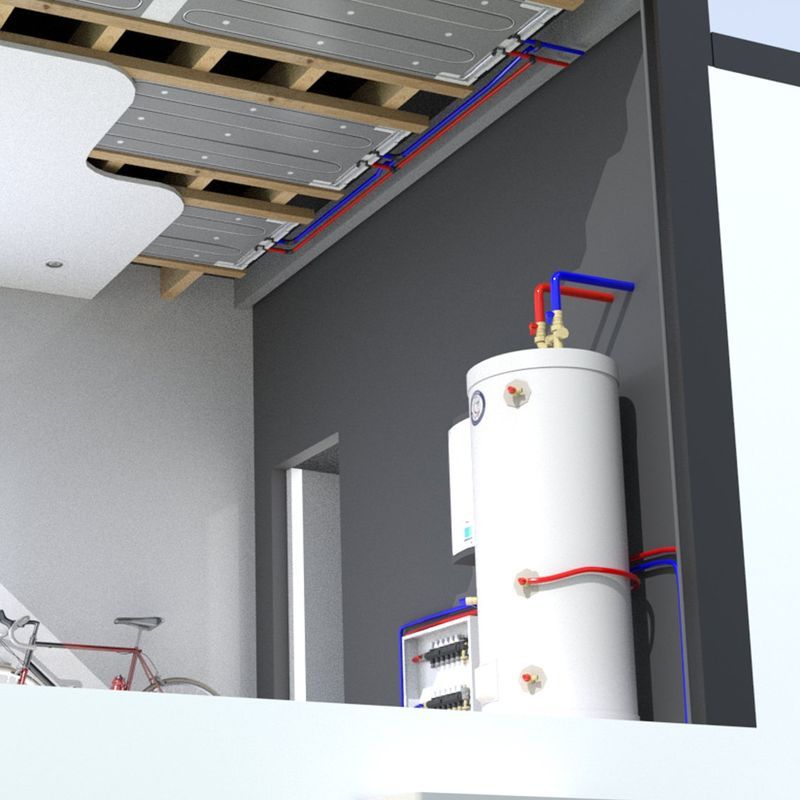 Active Ceiling Radiant Heating & Cooling System