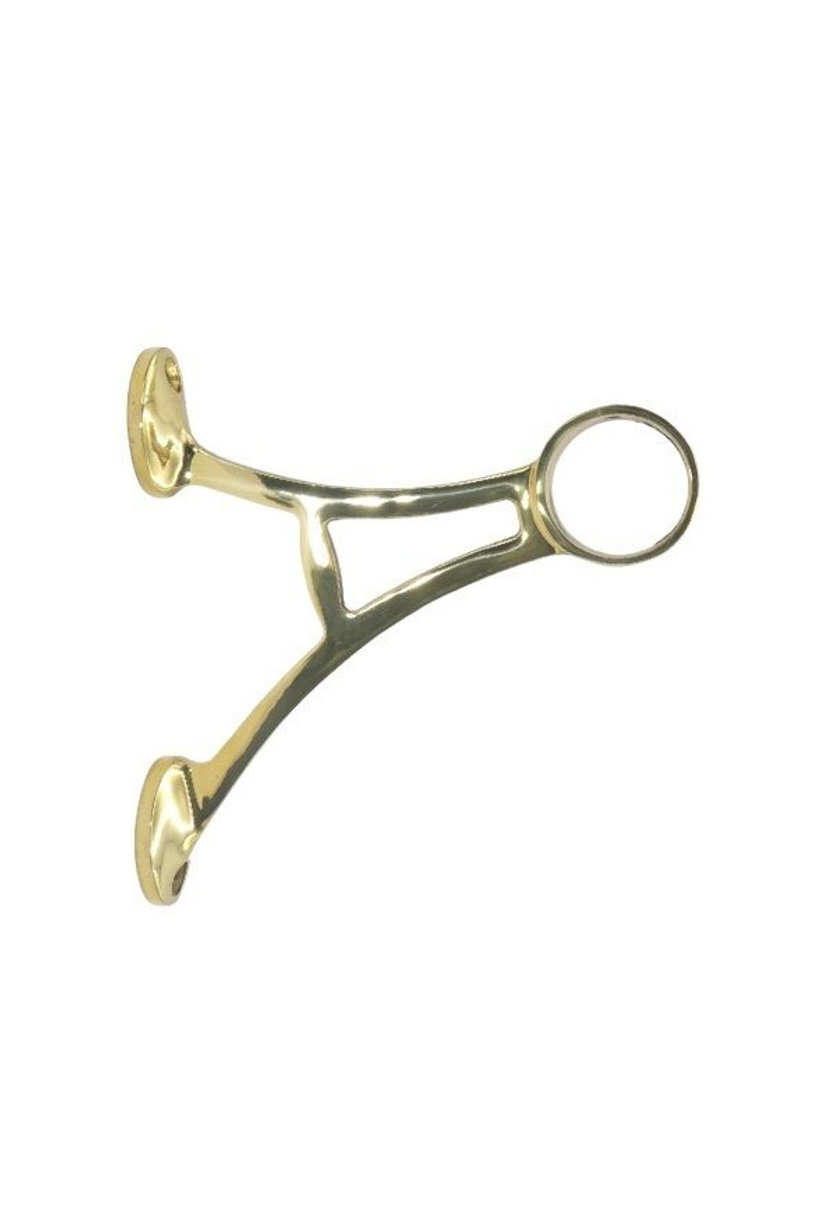 103 Brass Footrail Bracket