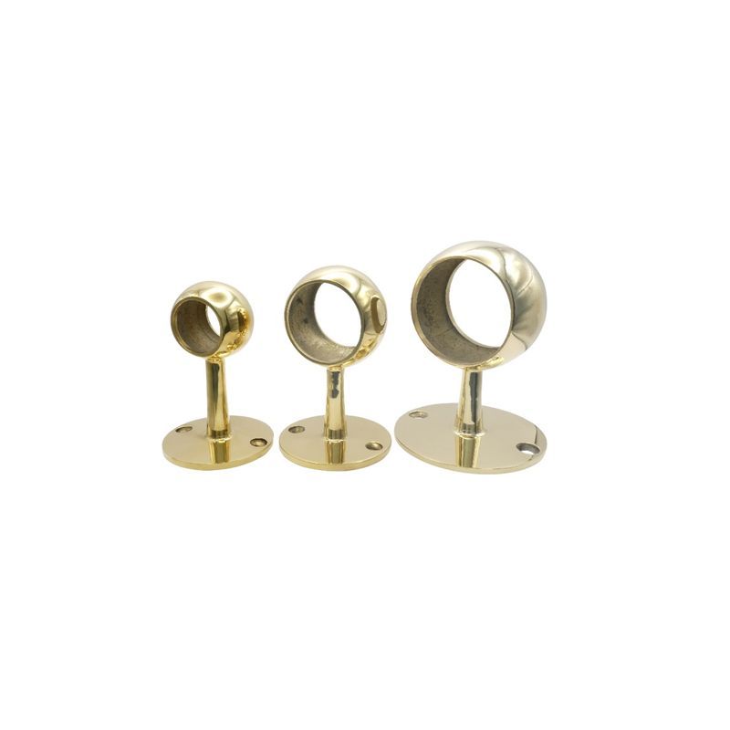 600 Brass Through Post - Short