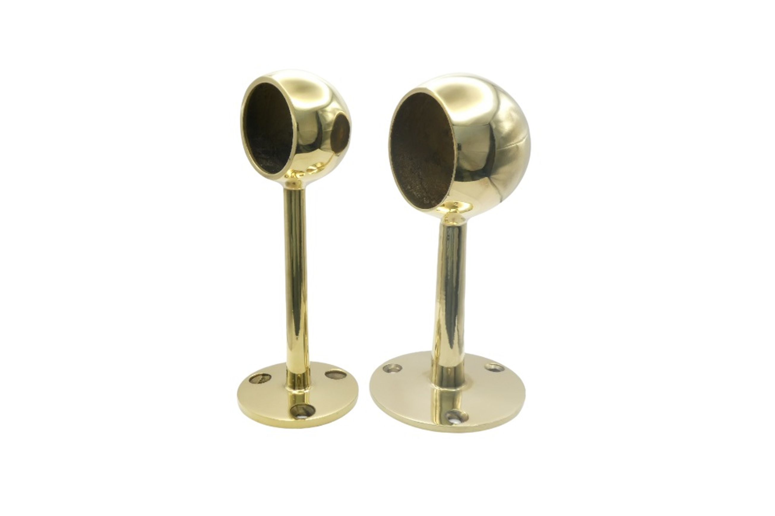 605 Brass End Post - Tall