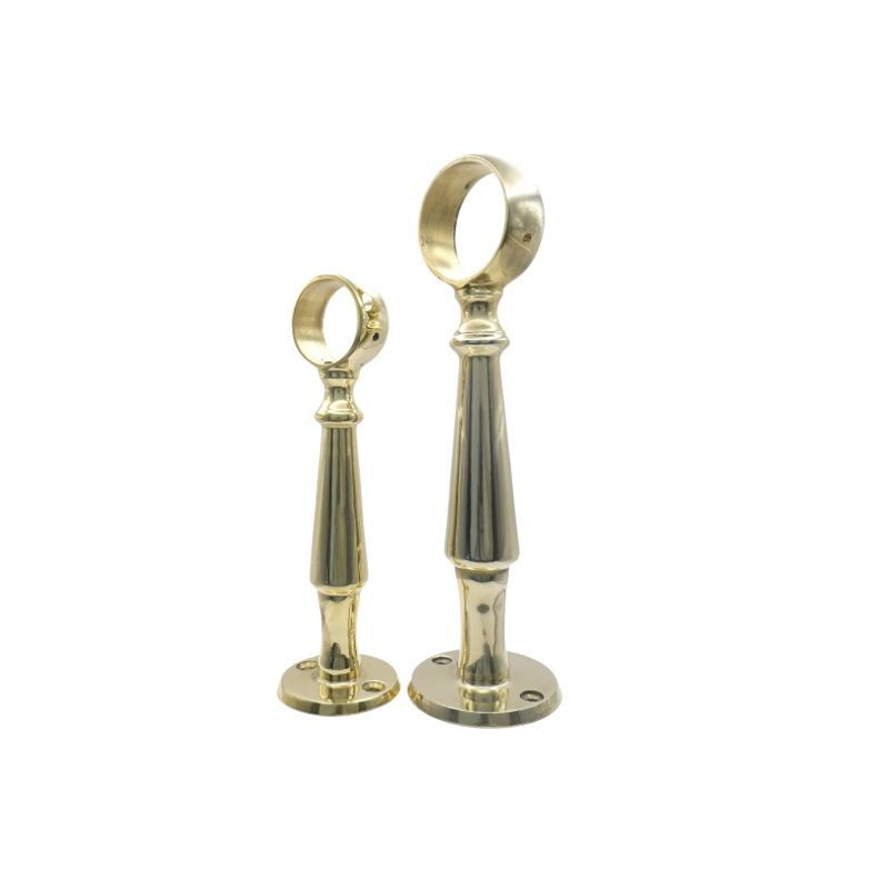 606 Brass Through Post - Tall