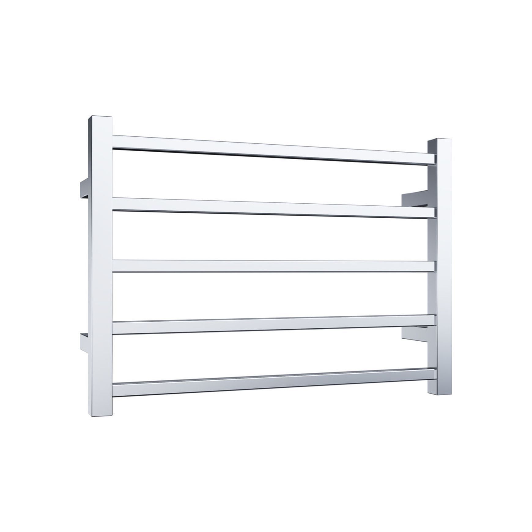 Quadro 5-Bar Heated Towel Rail - 600mm