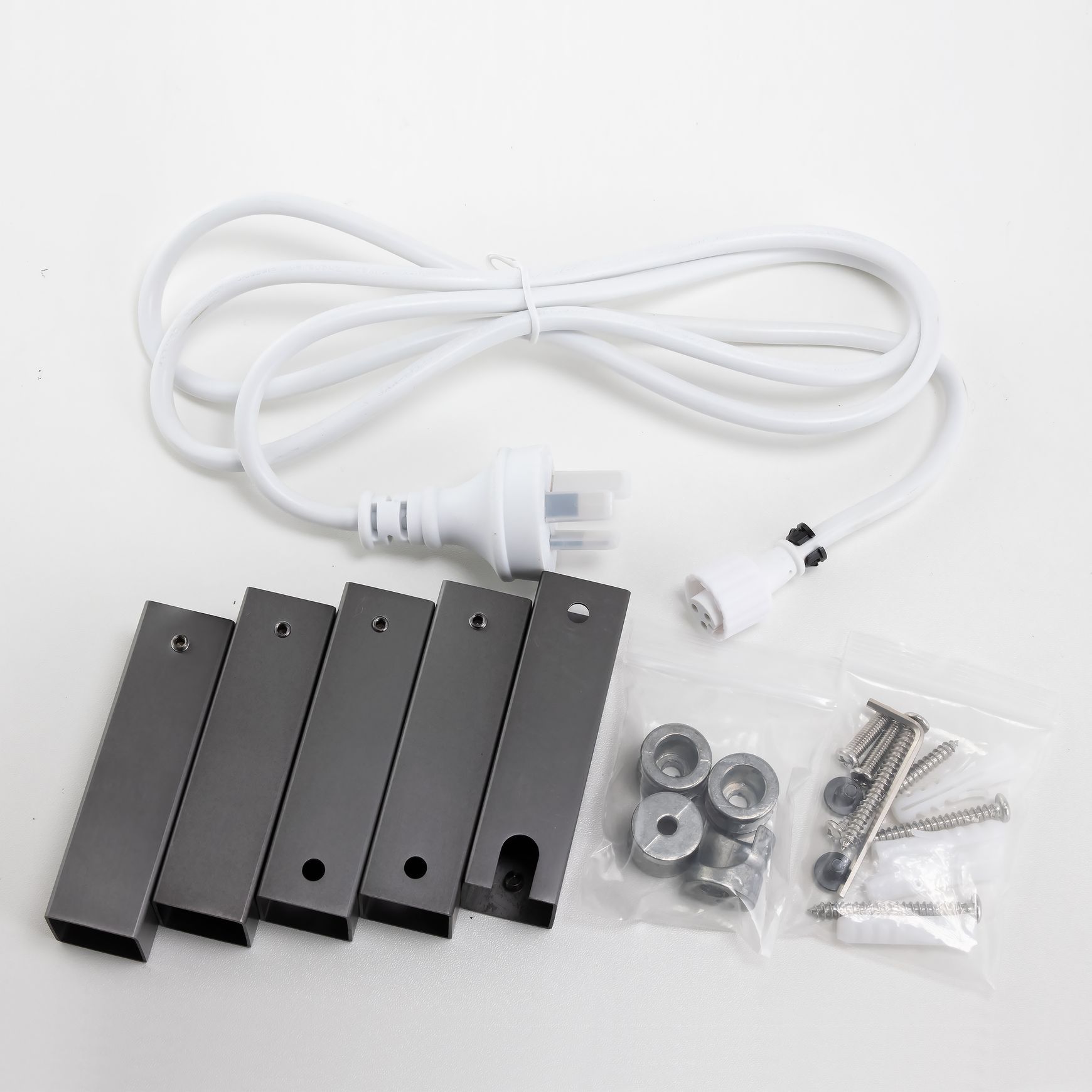 Square Electric Heated Towel Rack 6 Bars BUGM06.S.HTR