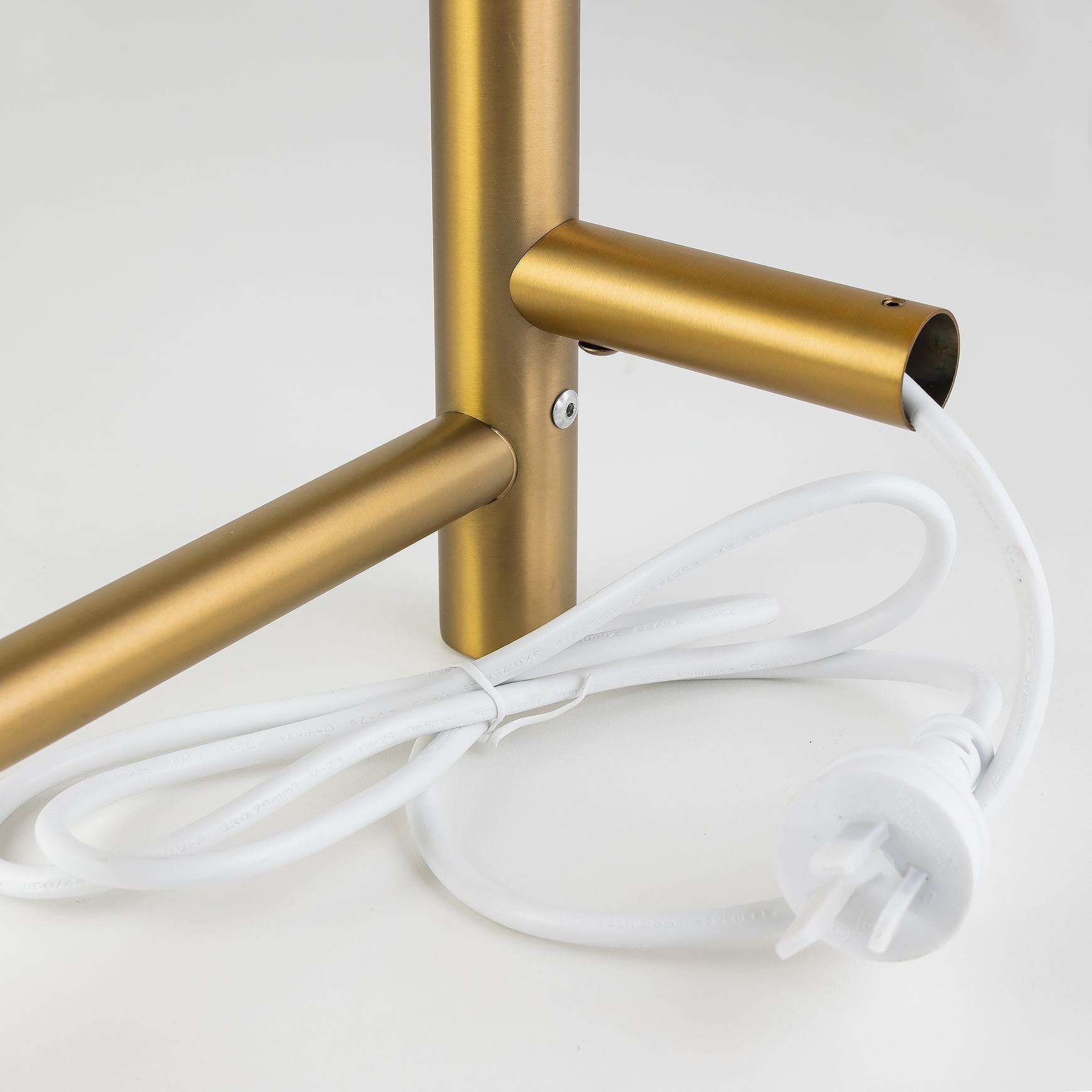 Round Electric Heated Towel Rack 4 Bars BUYG04.R.HTR