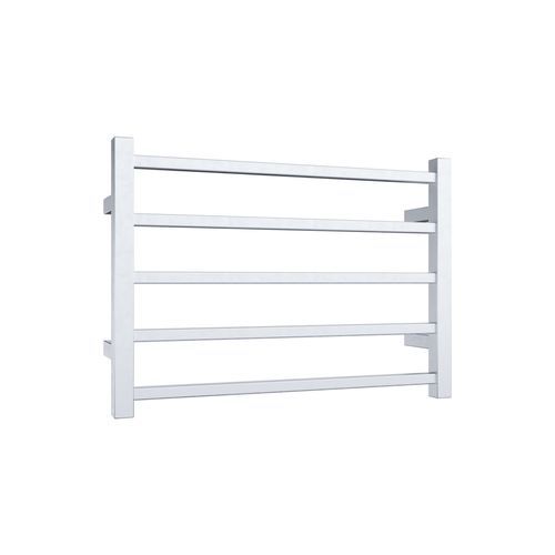 Quadro 5-Bar Heated Towel Rail - 600mm