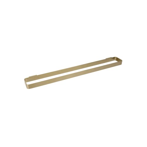 Scarab Long Towel Rail 600mm Brushed Gold