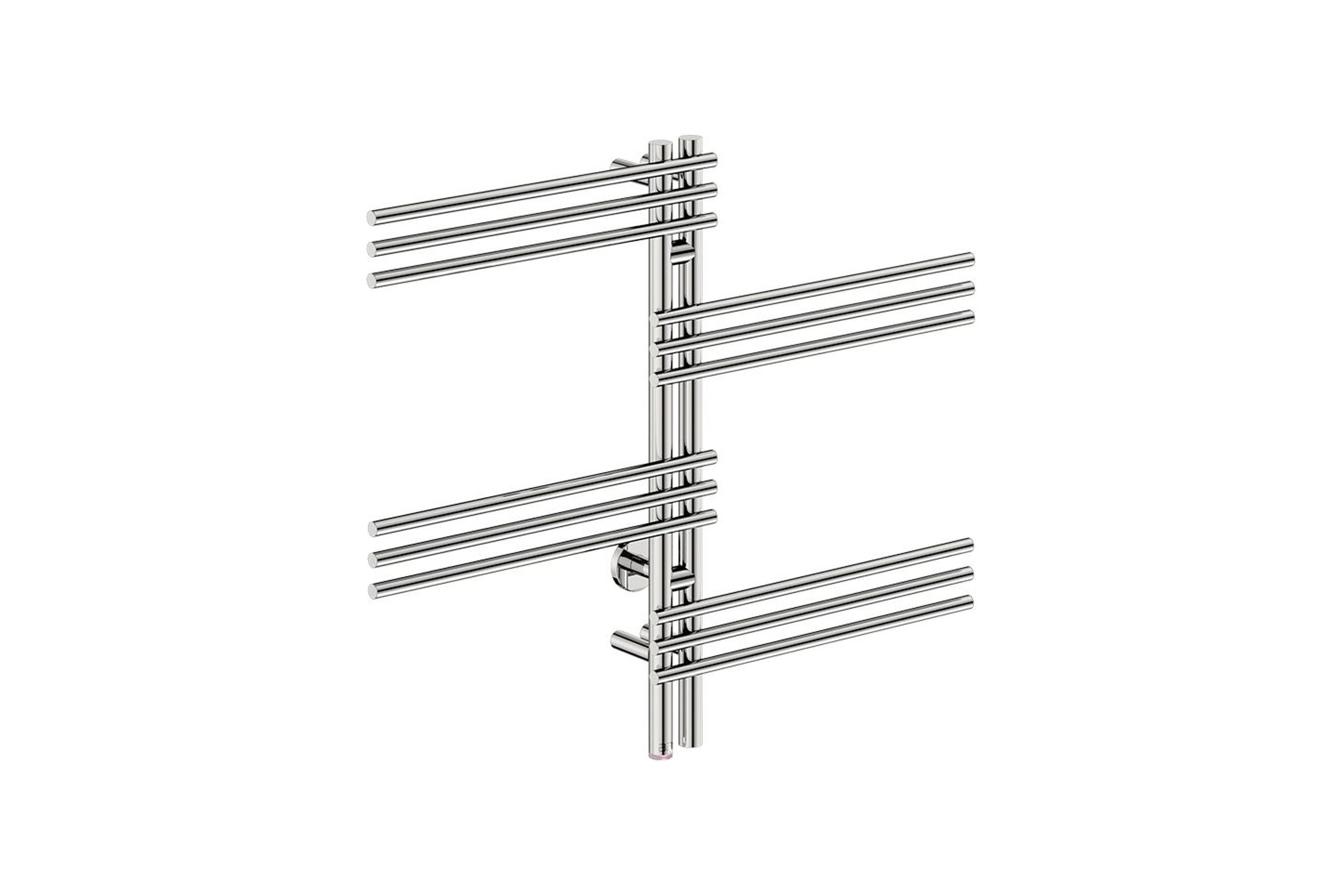 LOFT DUO 12 Bar 1000mm Straight Heated Towel Rail with PTSelect Switch