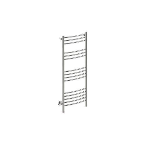 NATURAL 15 Bar 500mm Curved Heated Towel Rail with PTSelect Switch