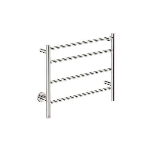 NATURAL 4 Bar 650mm Straight Heated Towel Rail with PTSelect Switch