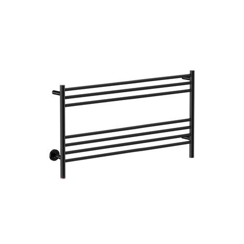 NATURAL 7 Bar 1100mm Straight Heated Towel Rail with PTSelect Switch