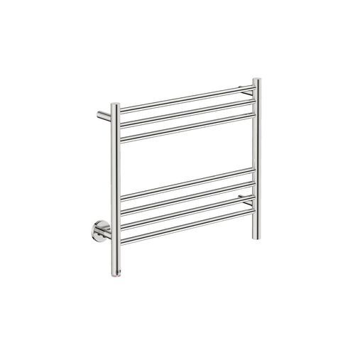 NATURAL 7 Bar 650mm Straight Heated Towel Rail with PTSelect Switch
