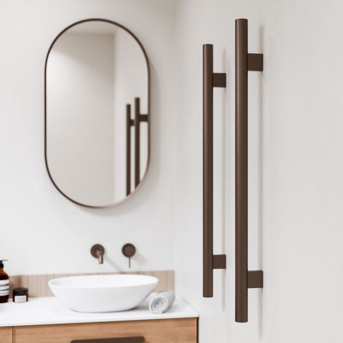 Code Nature 900 Vertical Heated Towel Rail Range