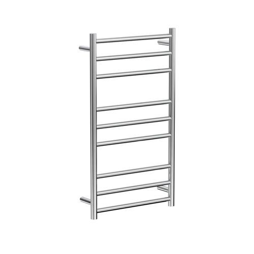 Tube 9 Bar Heated Towel Ladder 90 X 50cm