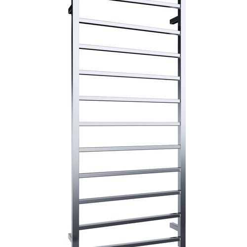 Quadro 11-Bar Heated Towel Rail Chrome 600mm