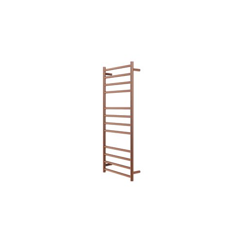 Round Towel Rail 240V 1200 x 500mm Brushed Copper