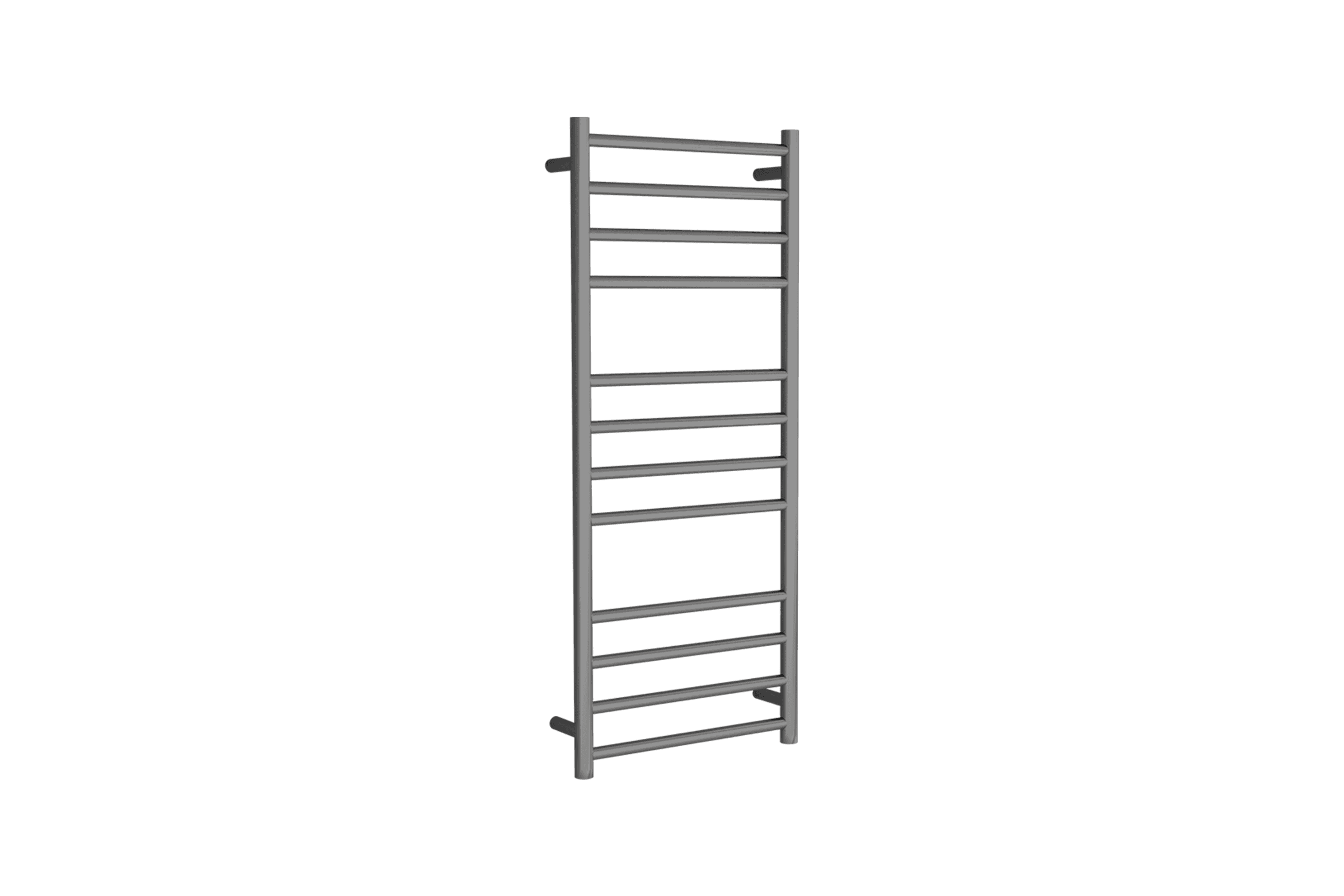 Round Towel Rail 240V 1200 x 500mm Gun Metal