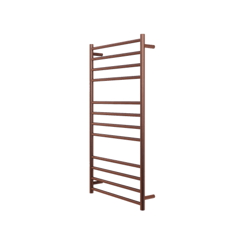 Round Towel Rail 240V 1200 x 650mm Brushed Copper