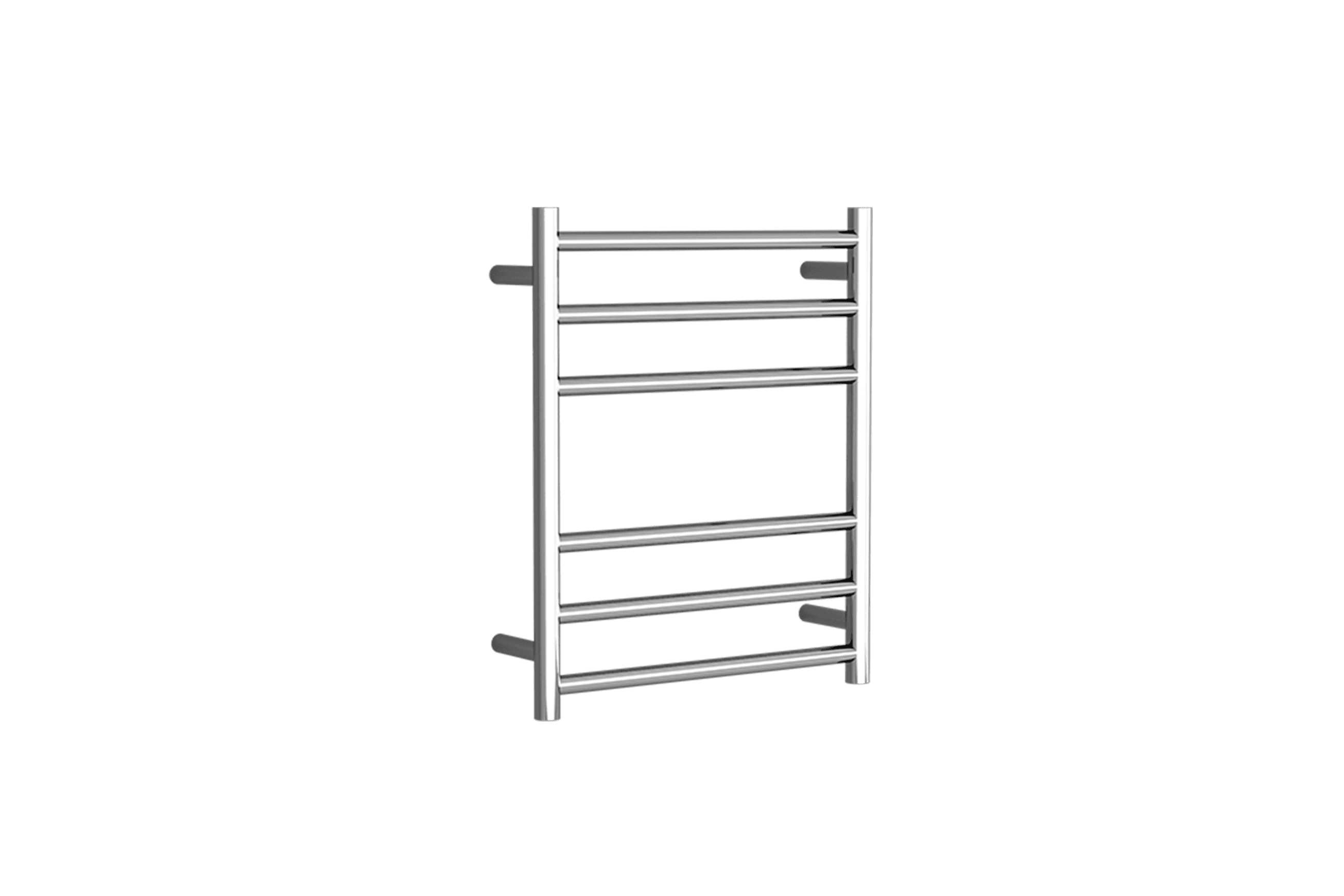 Round Towel Rail 240V 600 x 500mm Chrome